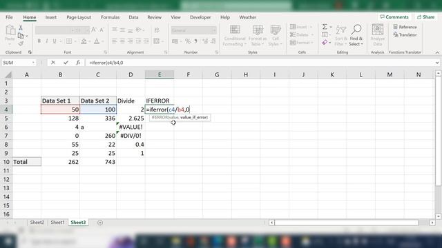 How To Use The IFERROR Function In Excel смотреть онлайн