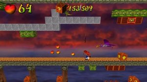 Crash Bandicoot - Back In Time Fan Game Custom Level: Level 1 Red Dawn By AresanBandicoot
