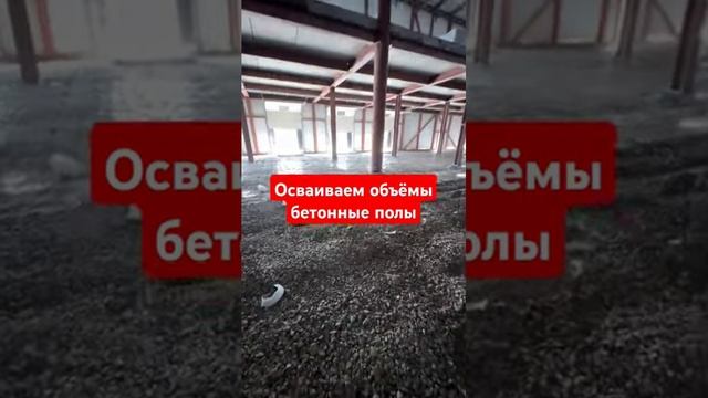 Нанесение и затирка топпинга. Устройство промышленного бетонного пола. #shorts #стяжка #томск смотреть онлайн