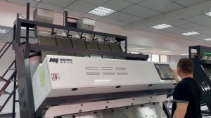 Сортировка пластика: сортировка ПЭТ на фотосепараторе Meyer CG