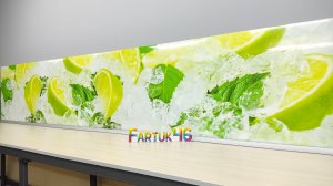 СТЕНОВАЯ ПАНЕЛЬ ДЛЯ КУХНИ "АРТ 336"