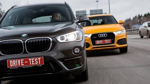 Audi Q3 vs. BMW X1 2015 — За кадром