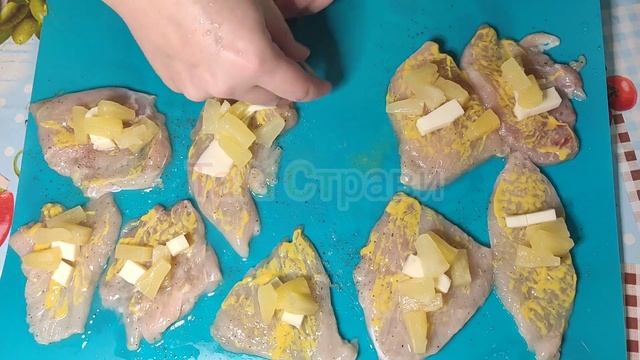 Курка (філе) з ананасом та сиром: рецепт в духовці - класичне поєднання смаків | Такі Страви 🍴