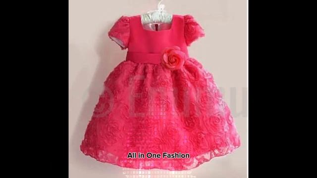 Party Frock Designs#Red Colour party#Red#babyfashion#trending लाल पार्टी फ्रॉक गर्ल्स के लिए