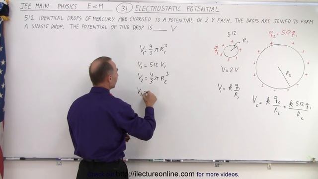 JEE Main Physics E & M #31 Electric Potential смотреть онлайн