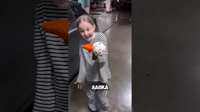 Таба Лапка vs Сквиш 😱 #табалапка #Сквиш #Челлендж #ПапаиДочка #Семья