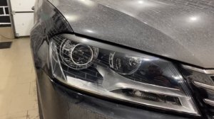 Volkswagen Passat b7 - тюнинг фар, установка линз, диодные Phantom