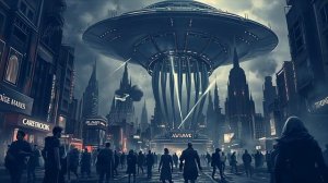 Veil of Shadows: Alien Ships Descend Upon Earth 4K