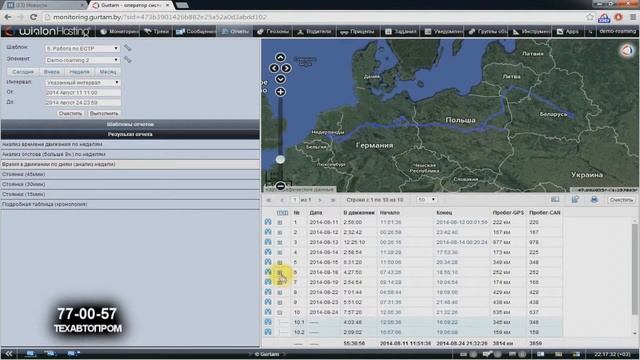 Отчеты и международные перевозки ТЕХАВТОПРОМ Смоленск смотреть онлайн