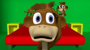 Five Little Monkeys Jumping on the Bed 10 times - Nursery Rhyme Collection for children - tinyschoo