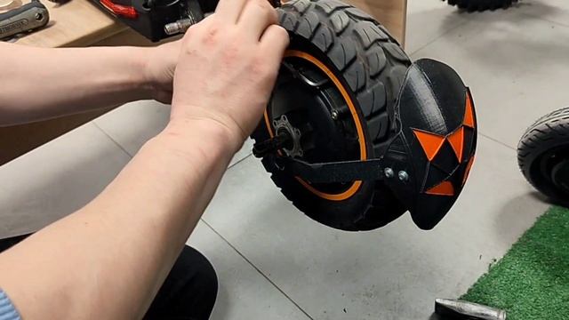 Замена покрышек на электросамокате Kugoo Kirin G2 Max #электросамокаты #ремонтэлектросамокатов