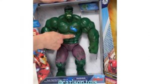 Hulk and Venom from Disney говорящий Халк и Веном большой размер игрушек