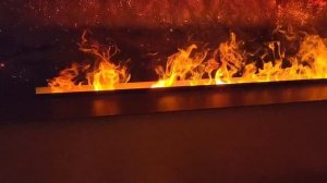 Красивый паровой камин