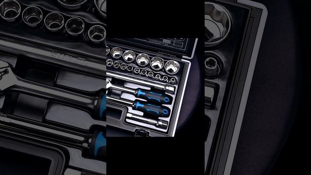 Набор торцевых головок 1/2", 35 предметов, 8-36 мм, трещотка, вороток. Licota ALK-0008F