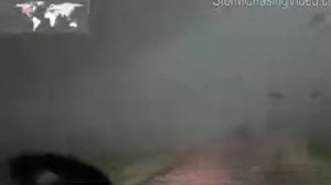 Кадры из торнадо.США Оклахома репортаж из торнадо  август 2013