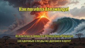 Атлантида в Африке? Структура Ришат и загадочные следы на древней карте! "Фрагмент!"