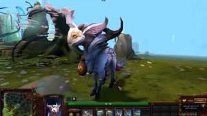 Dota2 : Masked Fey, Lord of Tempests (Unusual) with Ethereal Flame