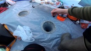 Зимняя Рыбалка с Ночёвкой!!! Три дня и две ночи в палатке на водоеме. Ночной судак.