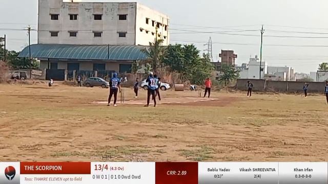 Live Cricket Match | THE SCORPION vs THAKRE ELEVEN | 17-May-22 06:55 AM 12 overs | MBPL SEASON -6 |