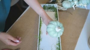 Осенняя композиция в ящике своими руками / DIY TSVORIC