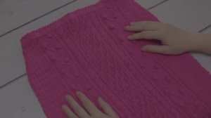 Как связать юбку без расчетов и без выкройки. Экспресс описание.