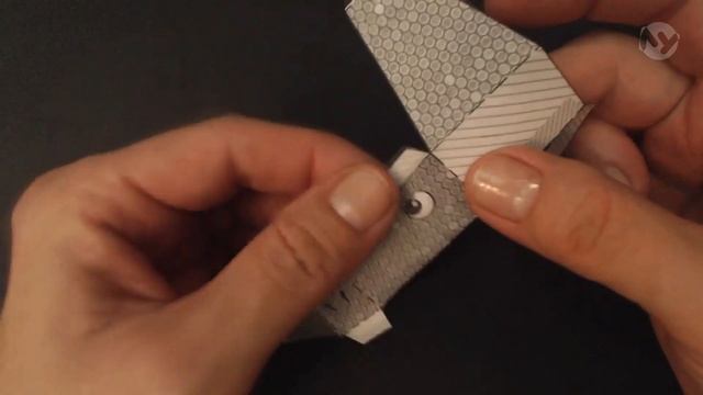 Пальчиковая игрушка из бумаги. Динозавр. смотреть онлайн