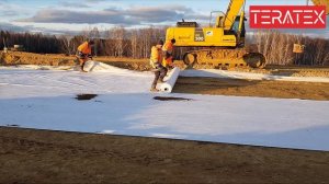 Использование геотекстиля ТЕРАТЕКС ТС в автодорожном строительстве