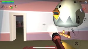 Реально Нашли Пожирателя в Чикен Ган.. Тёма Chicken Gun