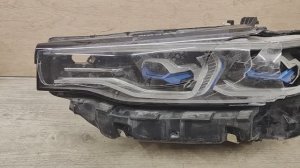 Фара левая для BMW X7 G07 Laser light 2018 2019 2020 2021 2022 2023 год выпуска LED BMW Laser  битая