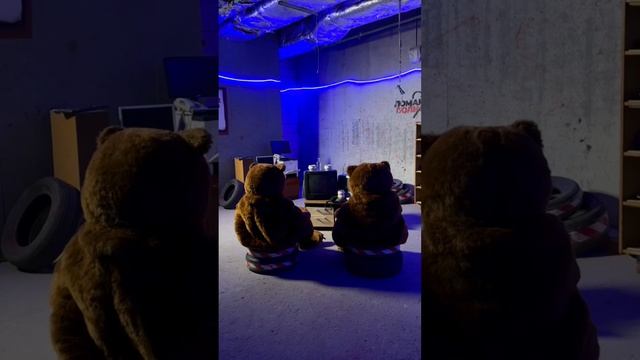 Бэкстейдж со съёмок клипа на песню «Реву»🎬🐻