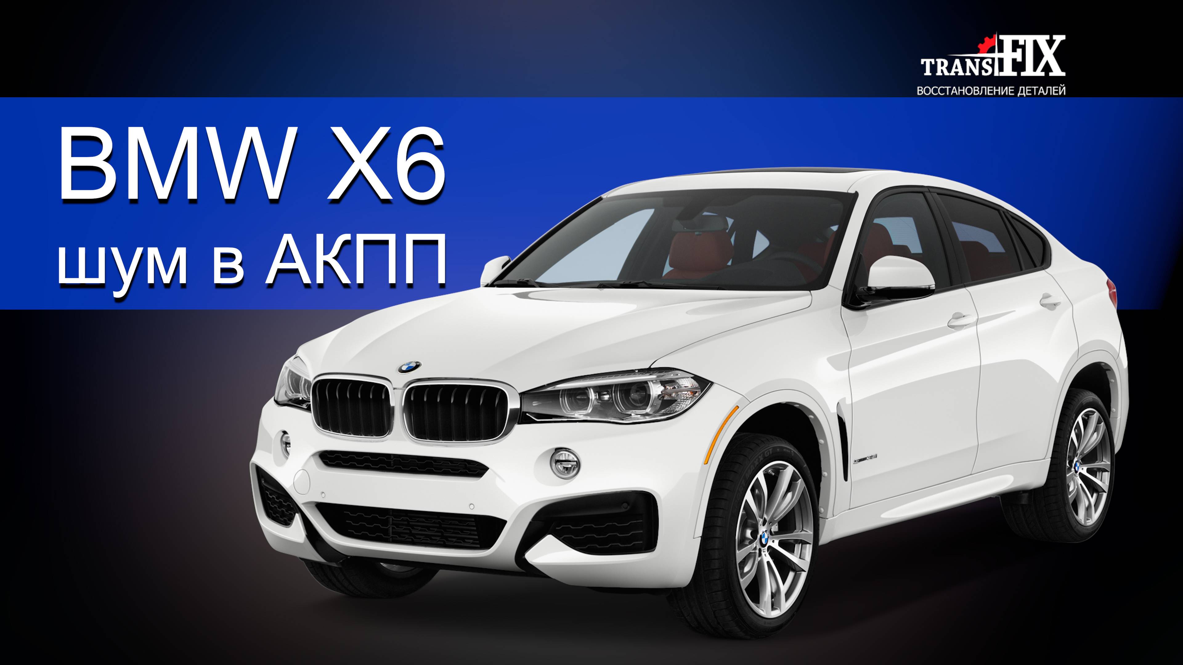 BMW X6 шум в АКПП. Вылетели упоры гидротрансформатора