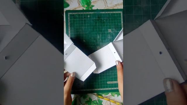 Diy pop up cube for hamperbox #viralvideo #youtubeshort #craft #diy #card #cubecraft