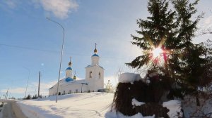 Поход пешком за Волгу. Старинное село Введенская Слобода.