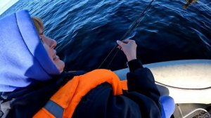 Белое море, кандалакшский залив. День 1. Первая рыба, удачный опыт. Горбуши нет.