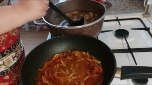 Чахохбили из куриной печени,сердечки и желудки 🐔