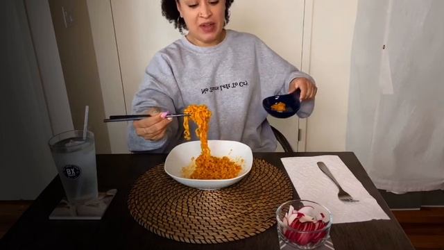 Samyang Spicy Ramen Noodles: CARBONARA EDITION