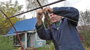 Осенняя подготовка каркаса теплицы к зиме