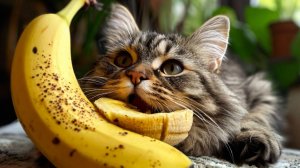 Кот сошёл с ума от этой закуски с бананами