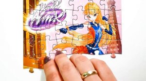 Клуб Винкс - Школа волшебниц - собираем пазлы для детей - Winx Club Puzzle