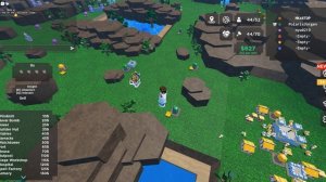 Атака на синее королевство.  Roblox/Medieval RTS №2