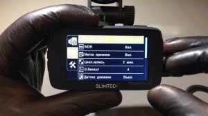 Slimtec Hybrid X Signature - меню и настройки гибридного видеорегистратора 3в1