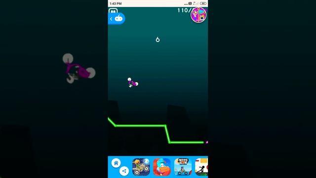 neon biker gameplay shubhanshu Gamerz