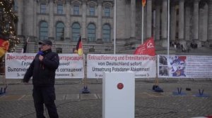 Wer in der BRD wählt, wählt automatisch den Krieg! Deutscher Bundestag Berlin 14.12.2024