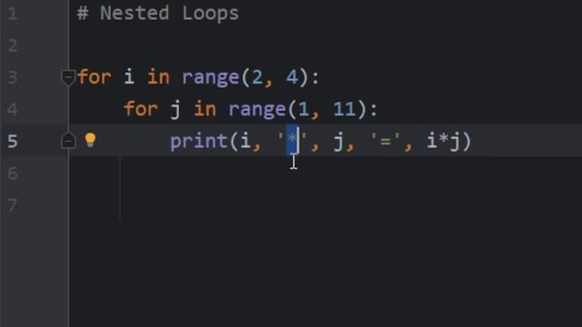16.  Python Nested Loops