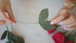 Simple bouquet for Mother's Day / Простой букет к Дню Матери / DIY Tsvoric