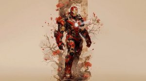 Железный Человек Арт | Iron Man Sakura Hero – Живые Обои