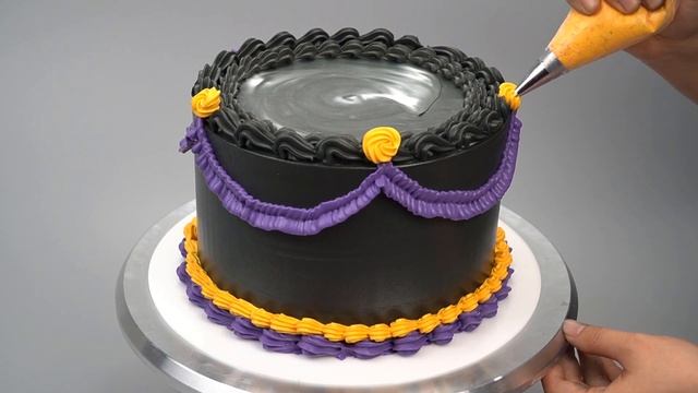 Quick & Simple Cake Decorating Tutorial Step by Step ❤️ Yummy Rainbow Cake Recipe | Colorful Cake