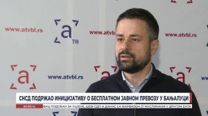 Амиџић: Покренућемо иницијативу да превоз у Бањалуци буде бесплатан за све