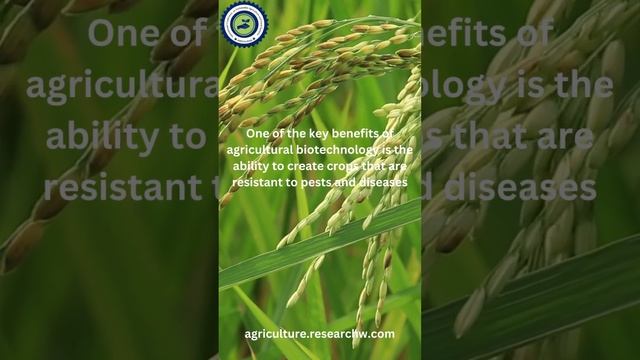 Agricultural biotechnology