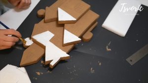 Пряничный домик для Новогоднего декора / DIY TSVORIC